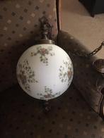 Mooie vintet lamp glazen bol, Ophalen of Verzenden, Zo goed als nieuw