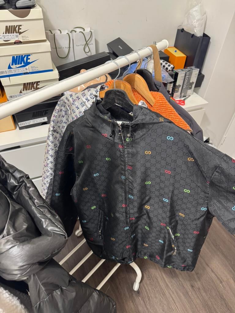 Gucci GG Coupé Zip Jacket Black, Ophalen of Verzenden, Nieuw, Zwart