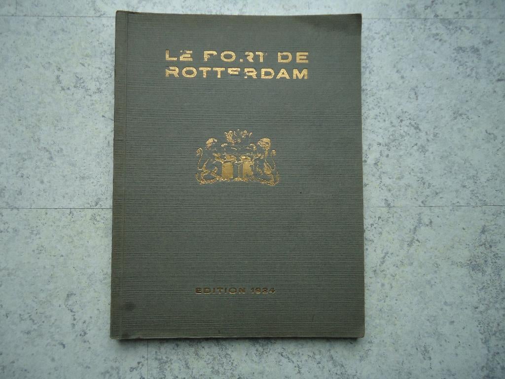 Zeeschepen  ontstaan van de Poort van Rotterdam Wereldhaven, Verzamelen, Verzenden, Zo goed als nieuw, Motorboot, Boek of Tijdschrift