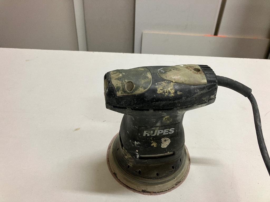 Rupes excentrische schuurmachine (10 cm rond), Doe-het-zelf en Verbouw, Gereedschap | Schuurmachines, Ophalen, Gebruikt, Minder dan 600 watt