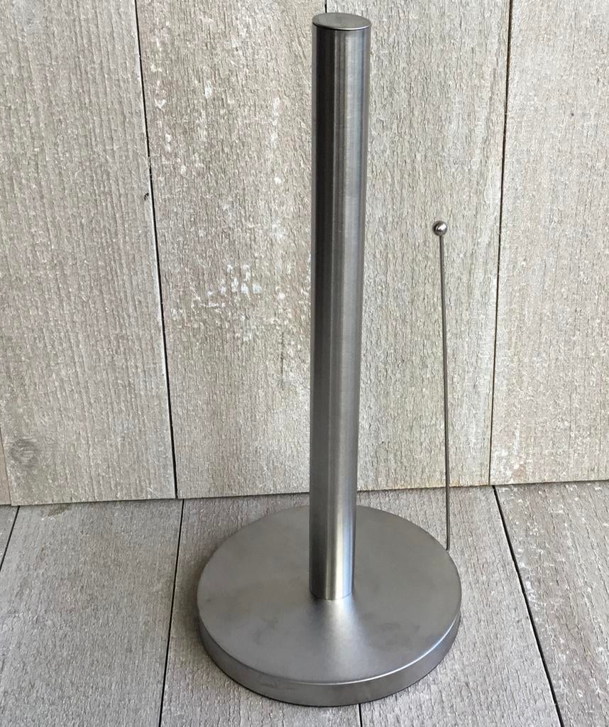 Keukenrol houder zilverkleurig 33cm, Ophalen of Verzenden, Nieuw