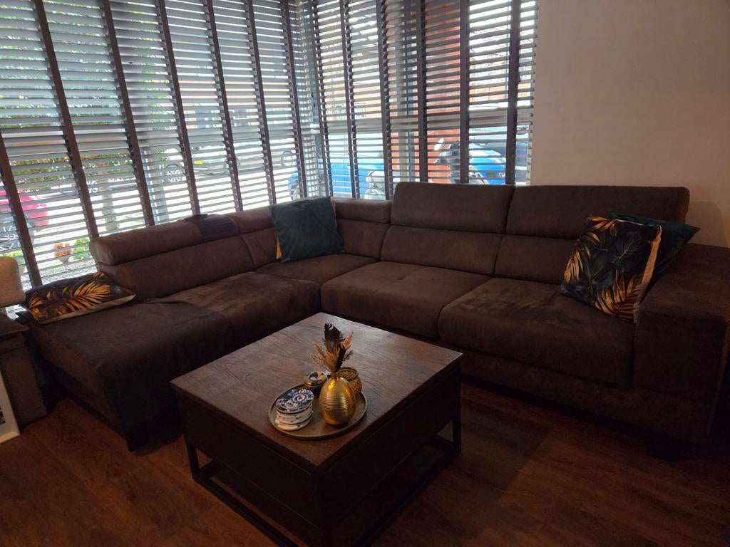 Hoekbank van Haco Meubelen - Comfortabel en Stijlvol, Ophalen, Modern, Comfortabel, 250 tot 300 cm, Gebruikt