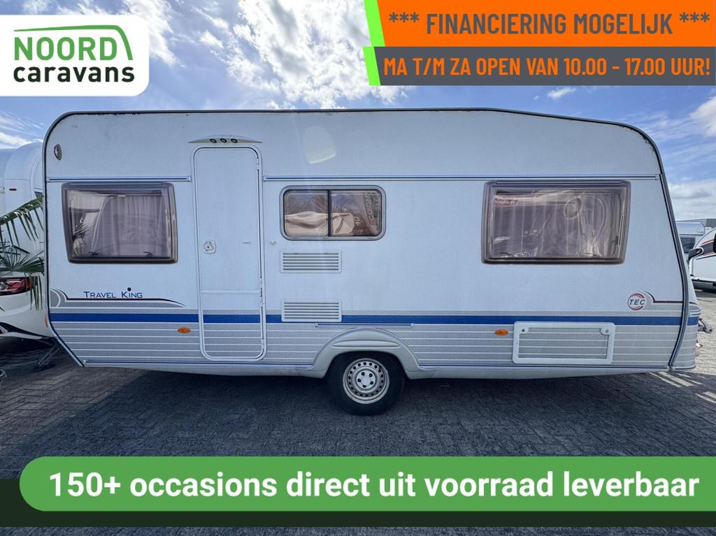Tec 490E TRAVELKING, ENKELE BEDDEN, RUIME ZIT, FIETSENDRAGER, Serviceluik, T.E.C., Bedrijf, 6 tot 7 meter