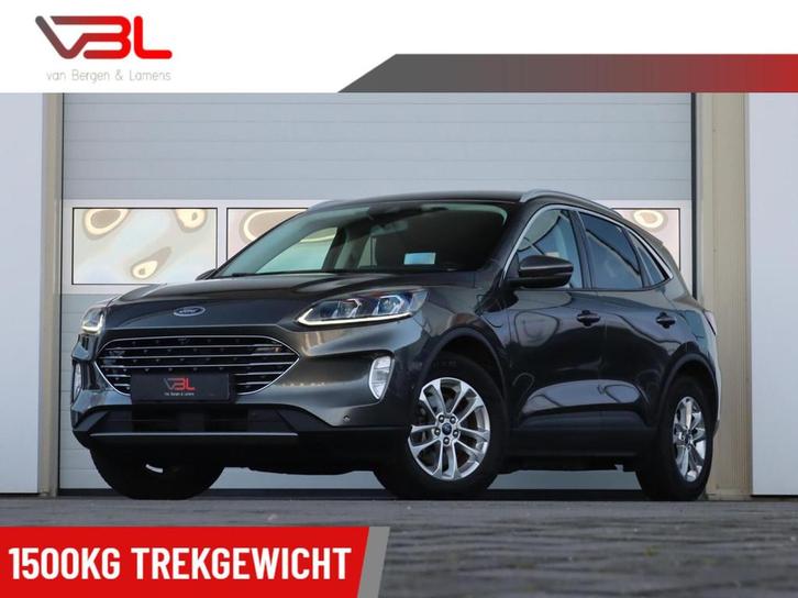 Ford Kuga 2.5 PHEV 225PK Titanium X | Hoge zit | Trekhaak, Auto's, Ford, Bedrijf, Te koop, Kuga, 360° camera, ABS, Achteruitrijcamera
