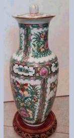 Antieke Chinese Vaas met Deksel, Ophalen of Verzenden