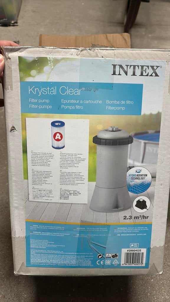 Intex Zwembadpomp, Tuin en Terras, Zwembad-toebehoren, Ophalen of Verzenden, Zo goed als nieuw