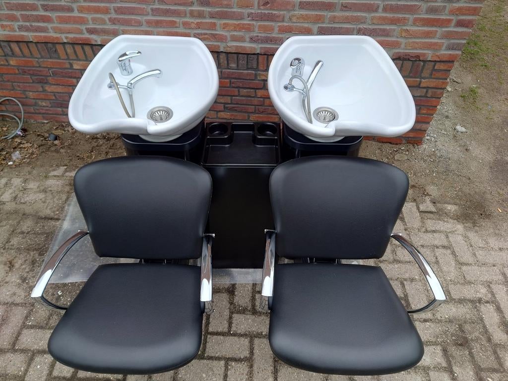 Dubbele kappers wasunit Salon Ambience, Ophalen, Twee