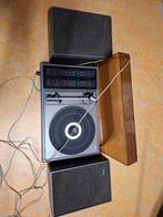 Kapotte Philips Platenspeler met speakers, Audio, Tv en Foto, Platenspelers, Ophalen, Gebruikt, Platenspeler, Philips