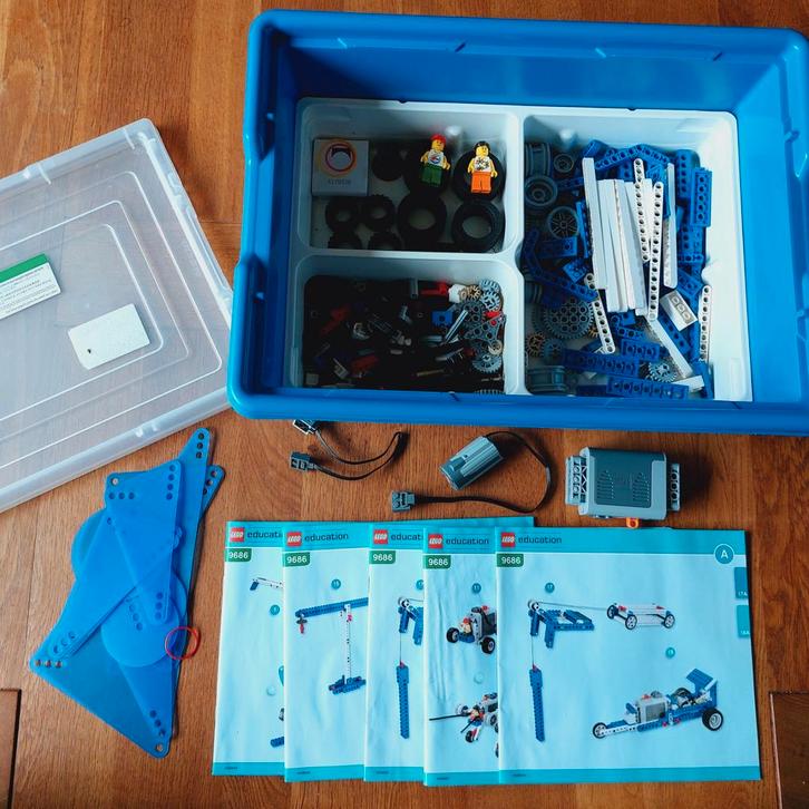Lego Education 9686, Kinderen en Baby's, Speelgoed | Duplo en Lego, Zo goed als nieuw, Lego, Complete set, Ophalen of Verzenden