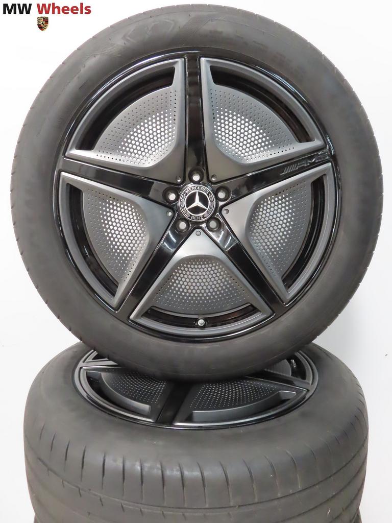 Mercedes EQS SUV X296 AMG 21 inch velgen met zomerbanden, Gebruikt, -, 275 mm, -