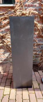 Zwarte Sokkel / Plantenzuil, Huis en Inrichting, Woonaccessoires | Zuilen en Pilaren, Ophalen, Zo goed als nieuw
