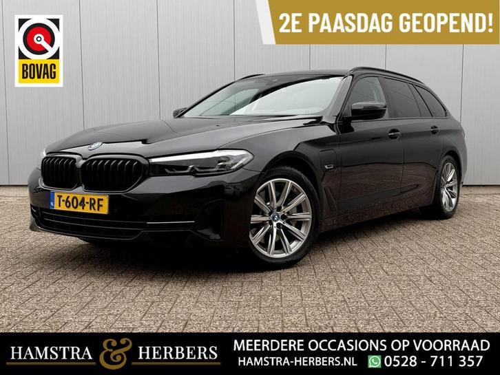BMW 5-serie Touring 530e Business Edition Plus zwart, Auto's, BMW, Bedrijf, Te koop, 5-Serie, ABS, Airbags, Airconditioning, Alarm