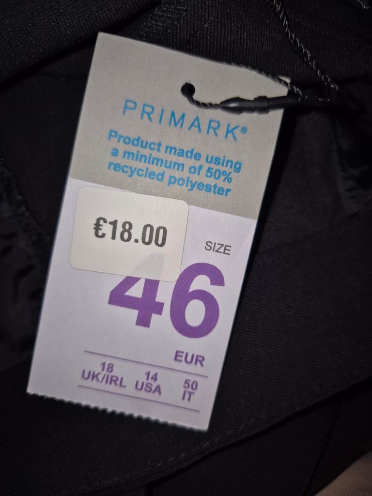 Nieuwe zwarte broek maat 46, Kleding | Dames, Broeken en Pantalons, Primark, Zwart, Maat 46/48 (XL) of groter, Nieuw