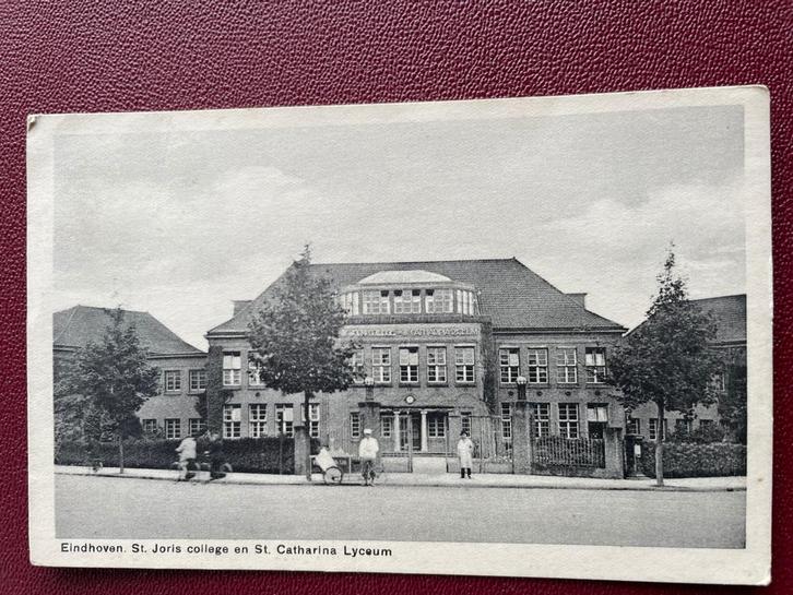 ansichtkaart van Eindhoven ; Sint Joris college., Verzamelen, Ansichtkaarten | Nederland, Noord-Brabant, 1920 tot 1940, Verzenden