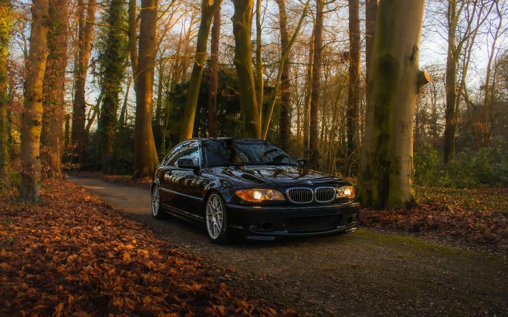 BMW 3-Serie 3.0 CI 330 Coupe AUT 2003 Zwart, Auto's, BMW, Automaat, Parkeersensor, 1440 kg, Beige