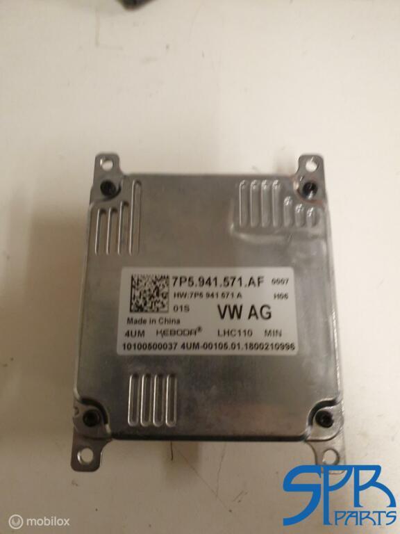 TIGUAN 5NA 5NN 16-20 LED module 7P5941571AF BALLAST KOPLAMP, Gebruikt, Volkswagen, Ophalen of Verzenden, Volkswagen