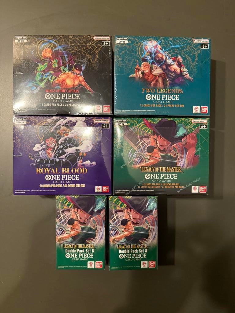 One piece booster boxen, Ophalen, Zo goed als nieuw, Boosterbox