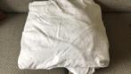 Split topper molton, Ophalen, Zo goed als nieuw, Tweepersoons, Wit