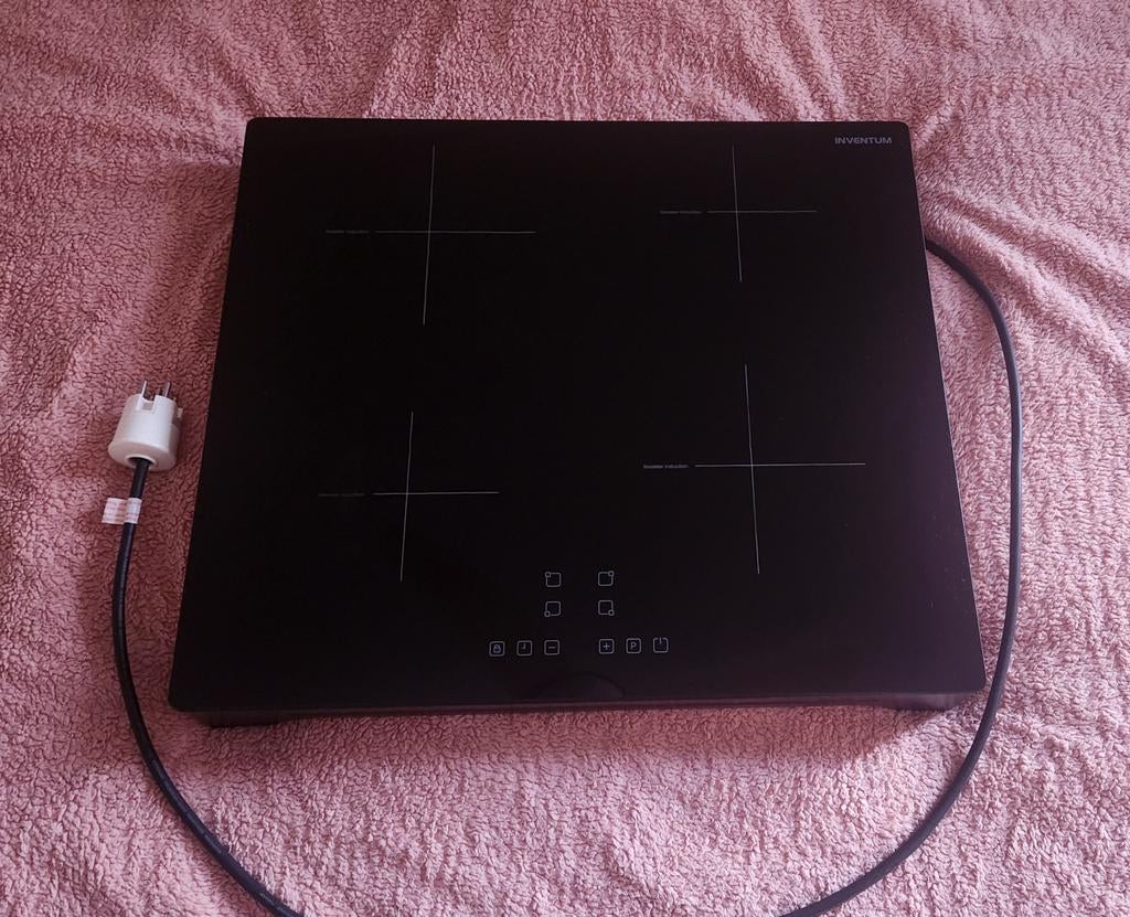 Inventum opbouw inductiekookplaat 60cm, Witgoed en Apparatuur, Kookplaten, Ophalen, 4 kookzones, Zo goed als nieuw, Energieklasse A of zuiniger