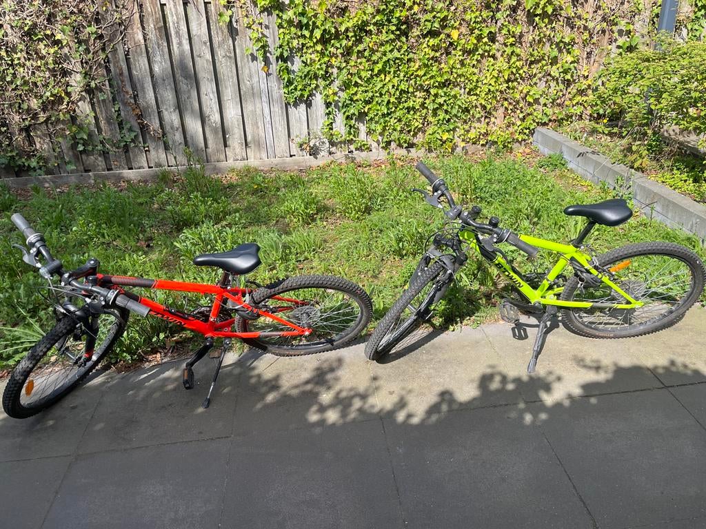 2 btwin rockrider 500 mountainbikes, Gebruikt, Heren, Ophalen, Overige merken