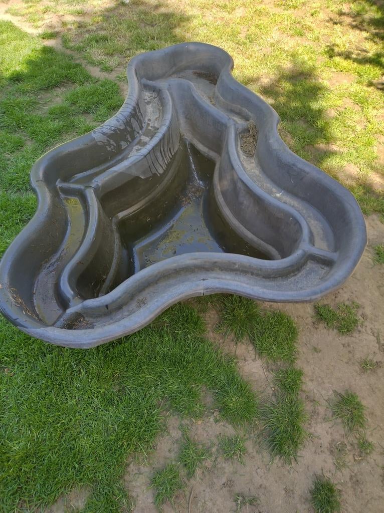 Kunststof vijverbak 190x130x50, zie omschrijving, Tuin en Terras, Ophalen
