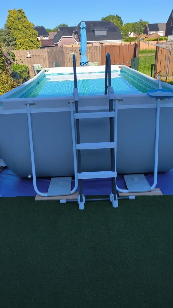 Zwembad compleet met zout/chloor machine, Ophalen