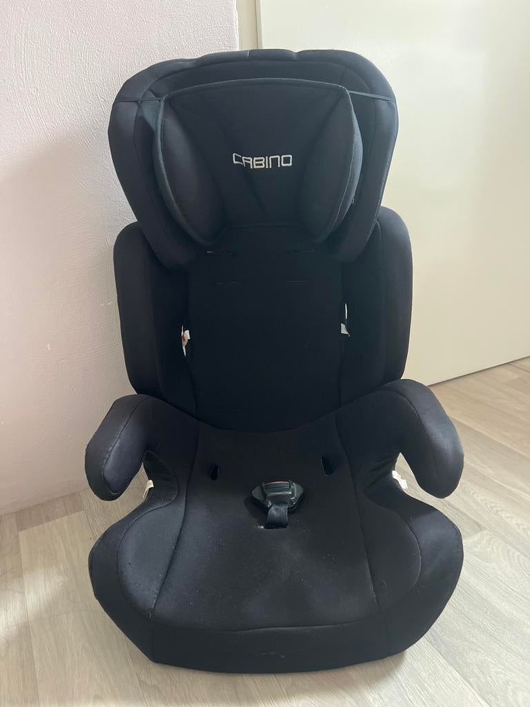 Cabino autostoel 15-36 kg - Zwart, Kinderen en Baby's, Autostoeltjes, Overige merken, 9 t/m 36 kg, Gebruikt, Autogordel
