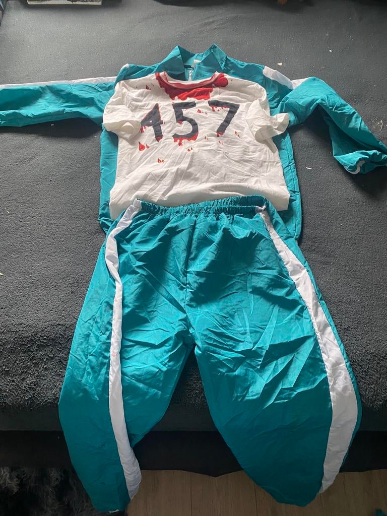 Een squit game pak, Carnaval, Ophalen of Verzenden, Kleding, Gedragen