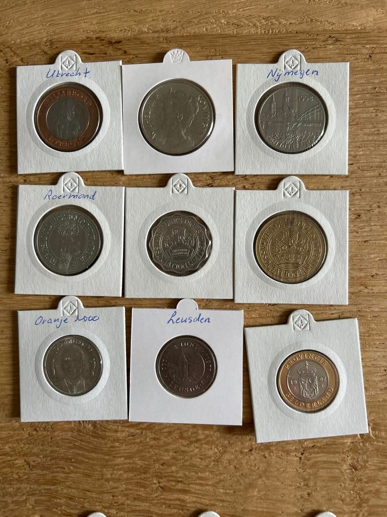 Diverse Penningen Collectie - Nederland en Buitenland, Postzegels en Munten, Ophalen of Verzenden, Overige materialen, Nederland