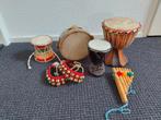 Kleine Afrikaanse muziek instrumenten, Muziek en Instrumenten, Percussie, Ophalen of Verzenden, Trommel