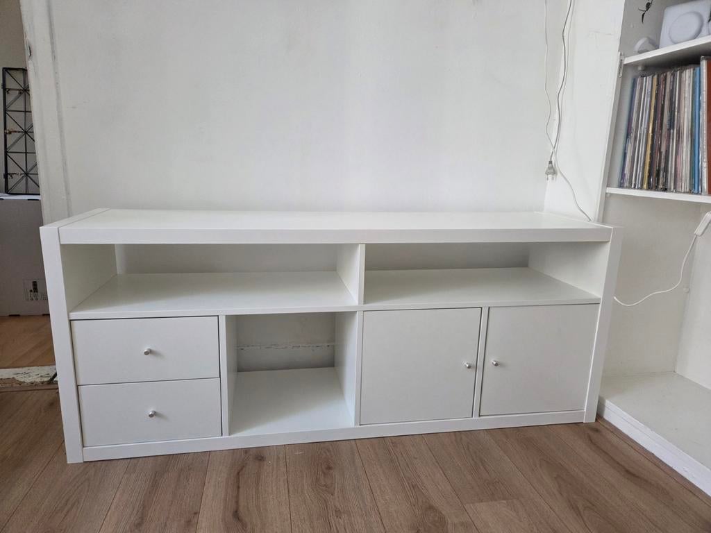 Tv meubel, Ophalen, 100 tot 150 cm, Zo goed als nieuw, Minder dan 100 cm