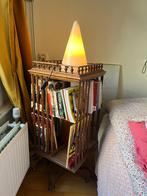 Vintage antiek draaibare boekenmolen, Ophalen