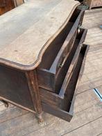 Antieke sleetse Franse ladekast kast commode, Ophalen