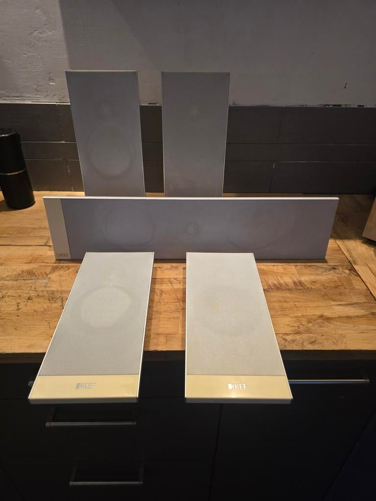 Kef t101 5.0 set, Ophalen of Verzenden, Gebruikt, 60 tot 120 watt