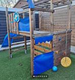 Wickey speeltoestel met glijbaan en toebehoren, Ophalen, Zo goed als nieuw, Klimnet