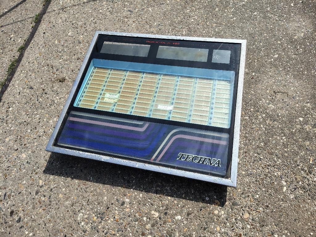 Voorklep rock ola techna 480 jukebox, Ophalen, Gebruikt, 1950 tot 1960, Seeburg
