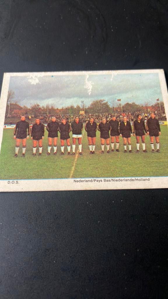 Dos fc utrecht panini 1969-1970, Verzamelen, Sportartikelen en Voetbal, Ophalen of Verzenden, Zo goed als nieuw, F.C. Utrecht