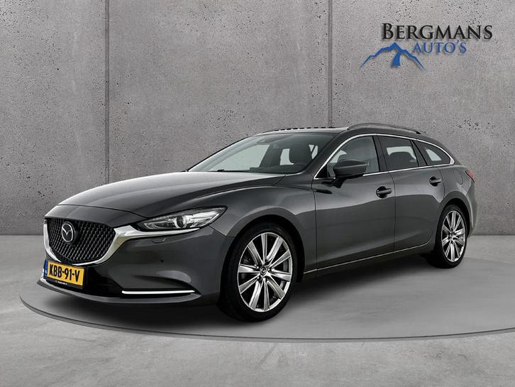 Mazda 6 Sportbreak 2.0 SkyActiv-G 165 Signature // DEALER ON, Auto's, Mazda, Bedrijf, Te koop, 6 sportbreak, 360° camera, ABS
