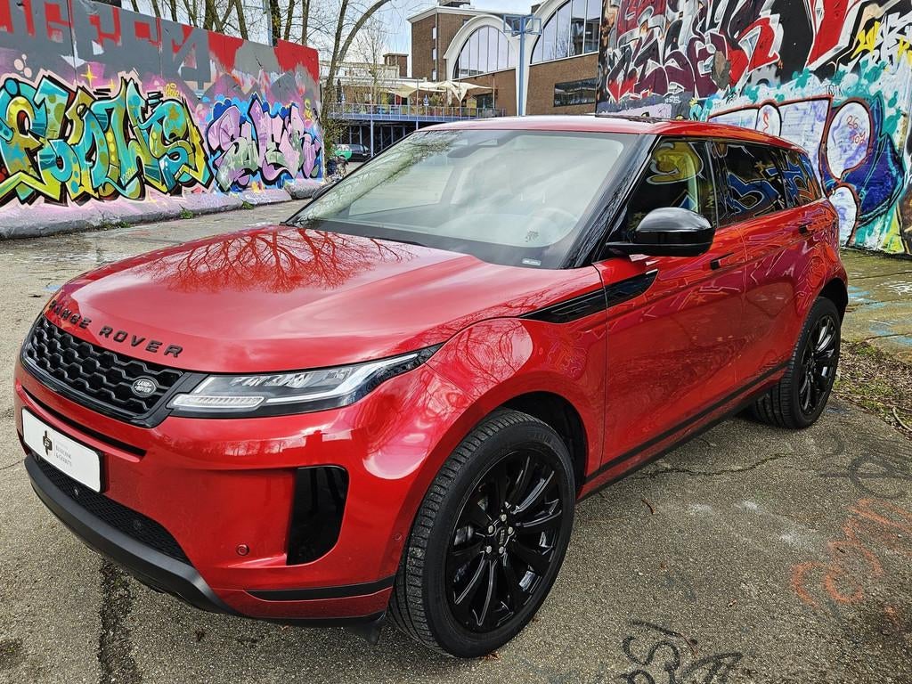 Land Rover Range Rover Evoque 1.5 P300e AWD, Automaat, 309 pk, Zwart, Leder