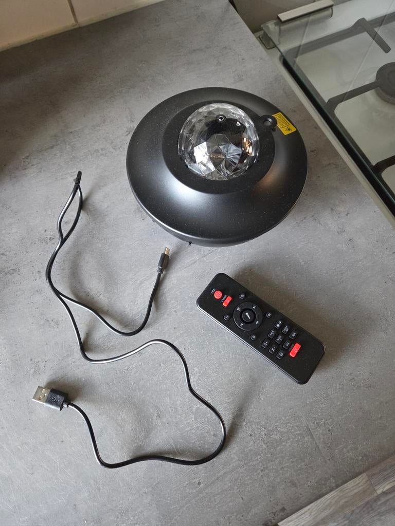 Galaxy nachtlampje, Ophalen, Nieuw, Kunststof, Plafondspot of Wandspot