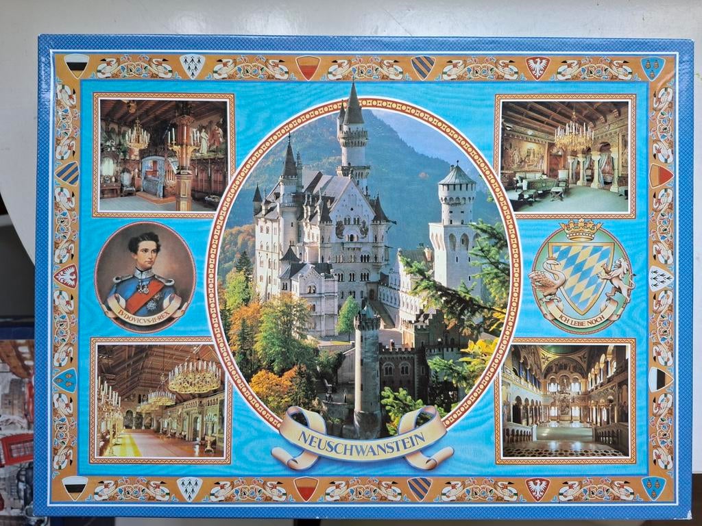 Puzzel Neuschwanstein 2000 st, Hobby en Vrije tijd, Ophalen of Verzenden, Zo goed als nieuw, Kerst
