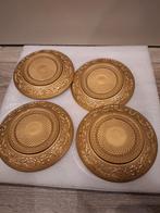 Gouden borden, Overige materialen, Ophalen of Verzenden, Zo goed als nieuw, Bord(en)