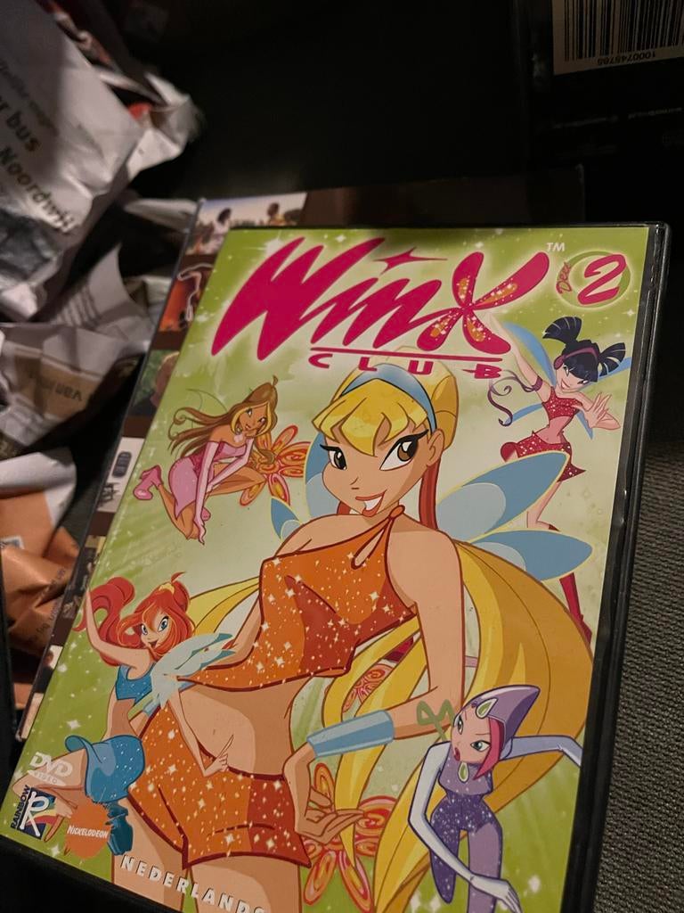 Winx Club DVD Deel 2, Cd's en Dvd's, Avontuur, Gebruikt, Alle leeftijden, Ophalen of Verzenden