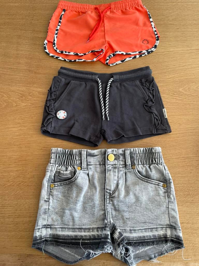 Nieuw, 3 korte broeken, maat 104 / 110, raizzed en tumble, Ophalen of Verzenden, Nieuw, Meisje, Broek