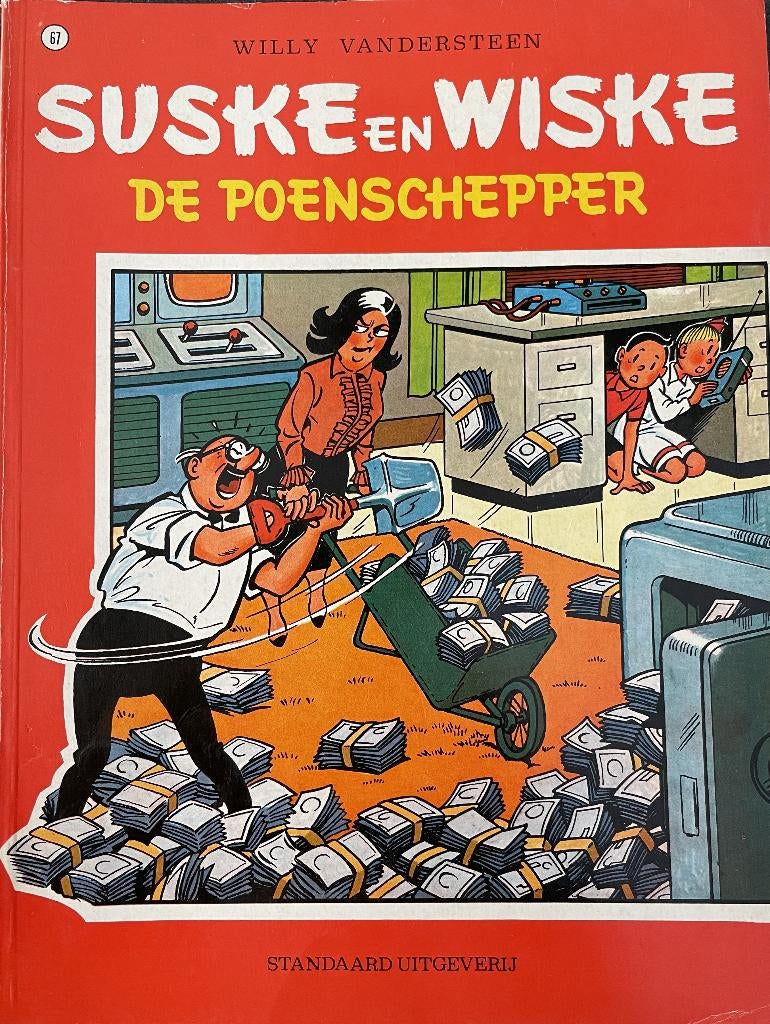 Suske en Wiske: De Poenschepper nummer 67, Eén stripboek, Ophalen of Verzenden, Zo goed als nieuw, Willy Vandersteen