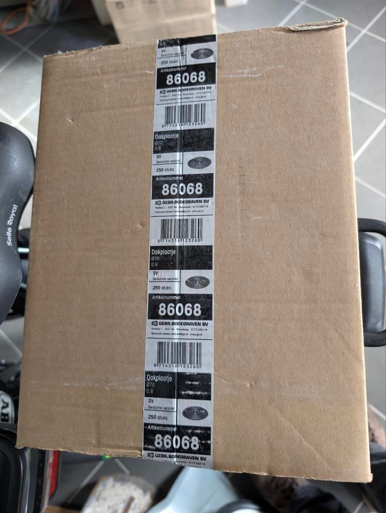 Isolatie plaatjes, druk verdeelplaatjes., Doe-het-zelf en Verbouw, Isolatie en Afdichting, Overige materialen, Nieuw, Minder dan 5 m²