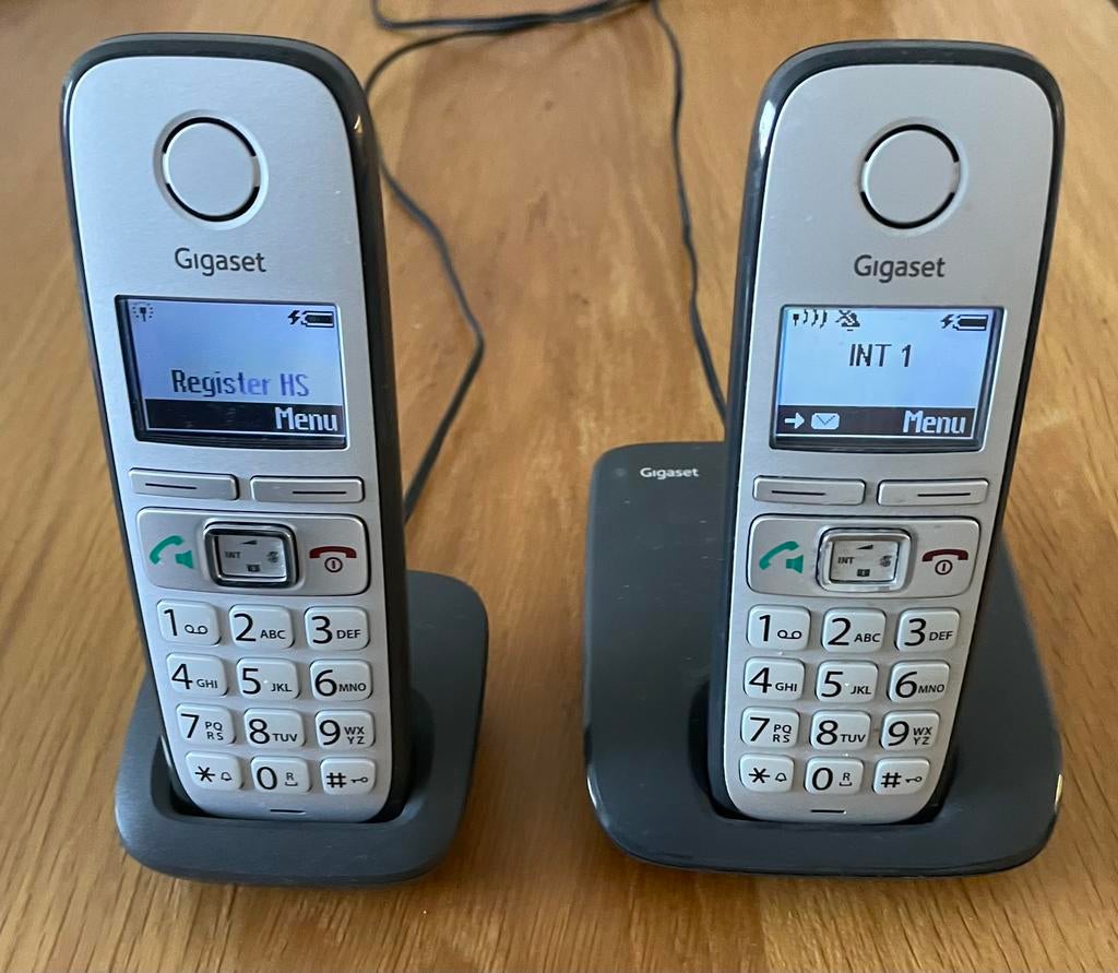 Gigaset E310 Duo vaste telefoons, Ophalen, Gebruikt, 2 handsets
