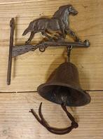 DEURBEL / PAARD / GIETIJZER / €13,95, Tuin en Terras, Tuinwanddecoratie, Huis en tuin decoratie Marie, Nieuw, Info@huisentuindecoratiemarie.nl
