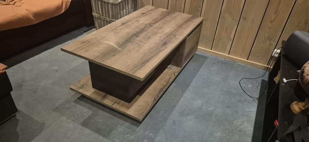 Salontafel met veel opbergruimte - 120x65x46 cm, Ophalen, Gebruikt, 100 tot 150 cm, 50 tot 100 cm