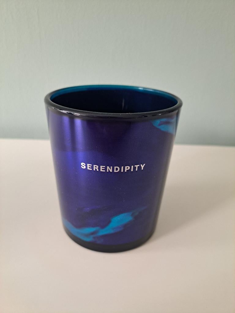 Rituals of Serendipity kaars potje (leeg), Overige materialen, Gebruikt, Blauw, Ophalen of Verzenden